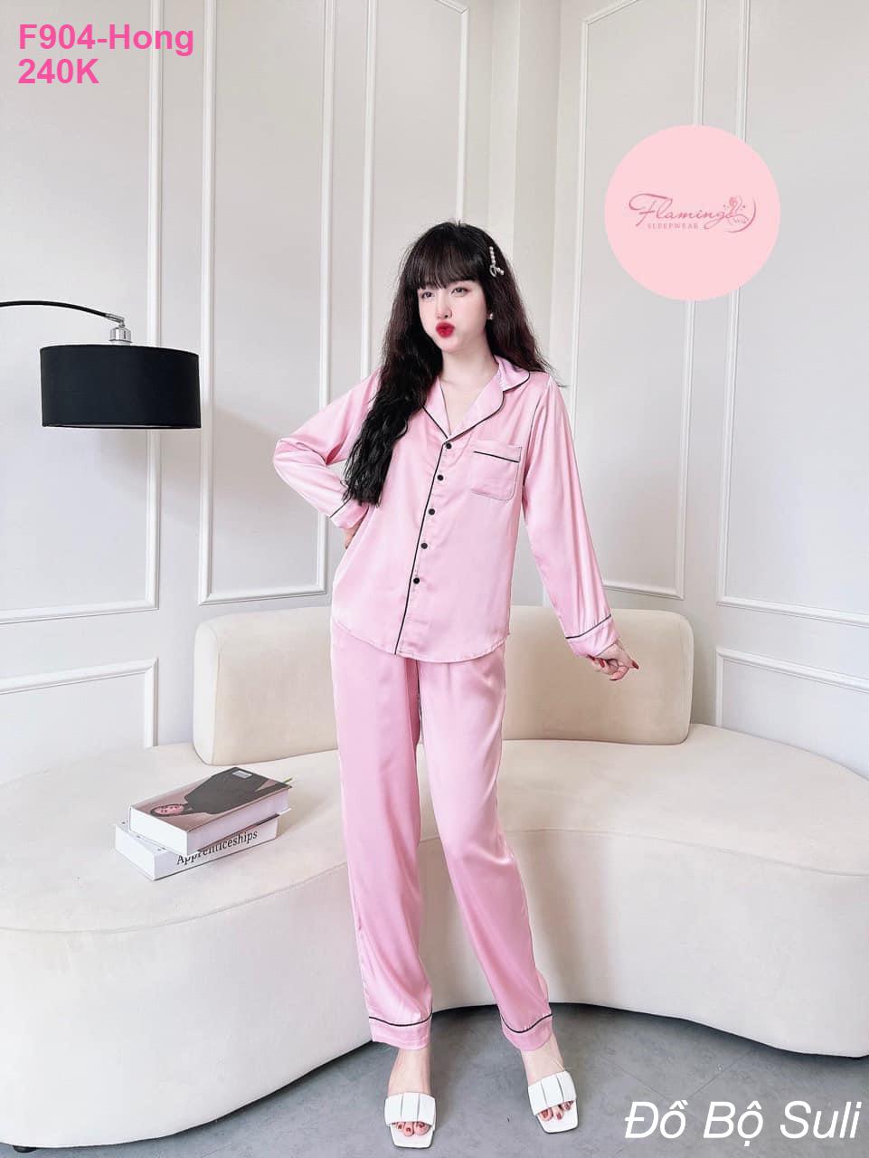 Pijama Nữ Latin Cao Cấp Dài Hàng Thiết Kế - màu 