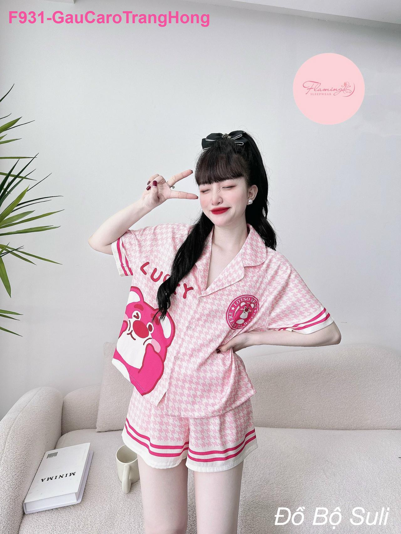 Bộ Pijama Lụa Xước Cao Cấp Đùi - màu 