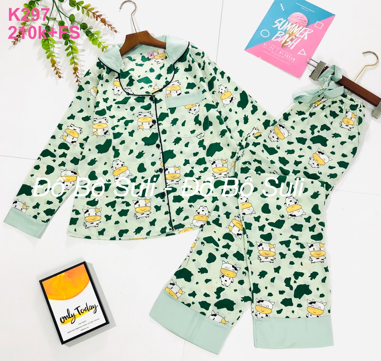 Đồ Bộ Pijama Mango Dài Sang Trọng - màu 