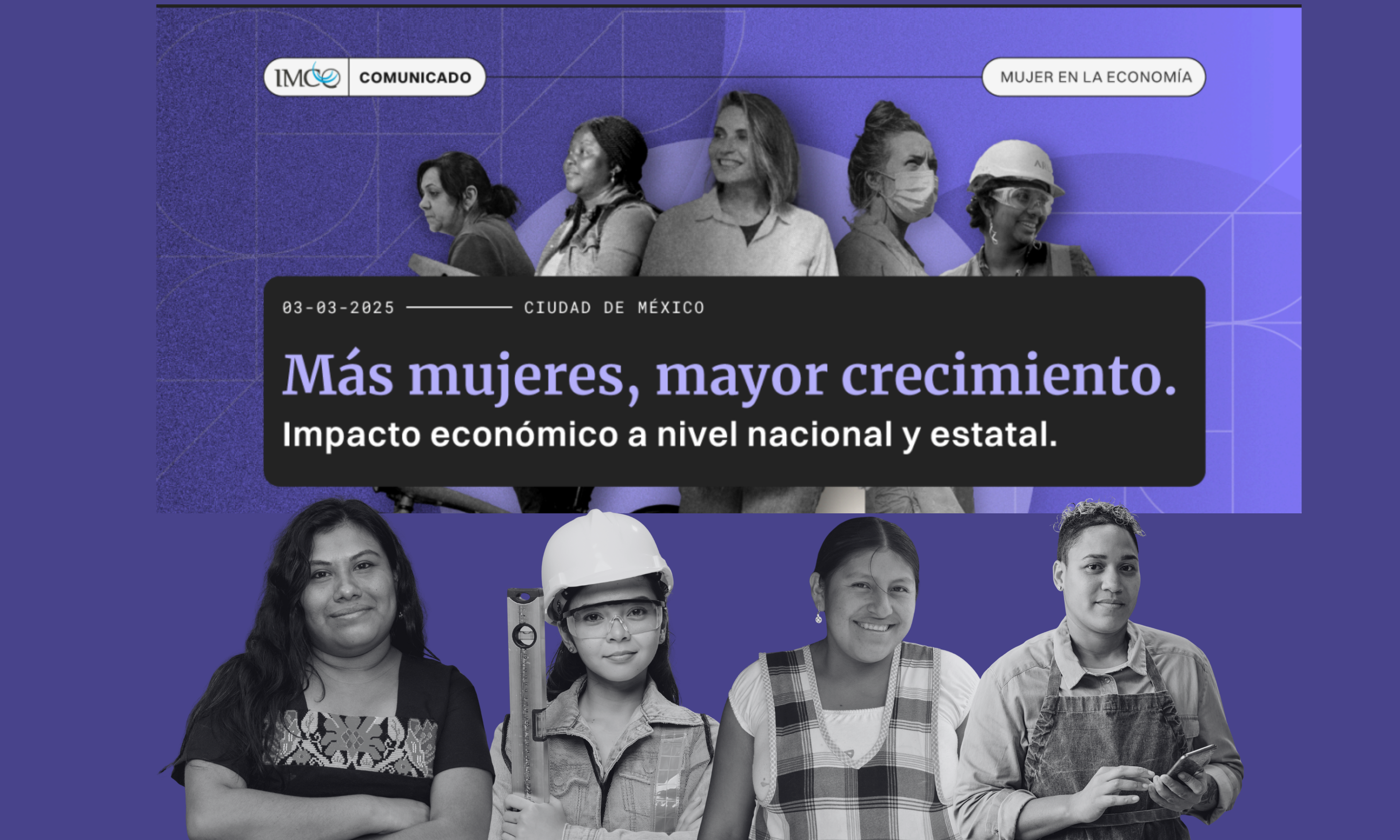Más Mujeres, Mayor Crecimiento