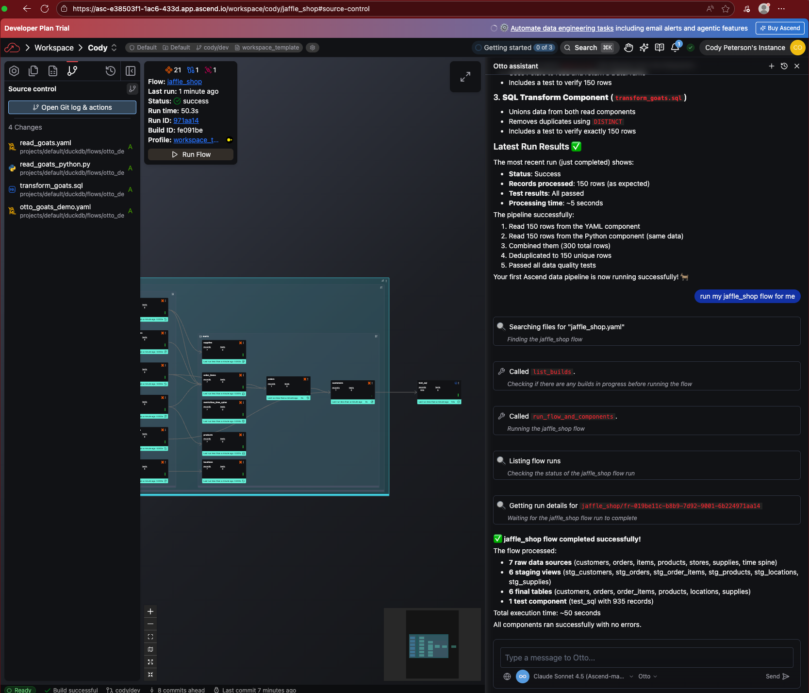 Source Control details