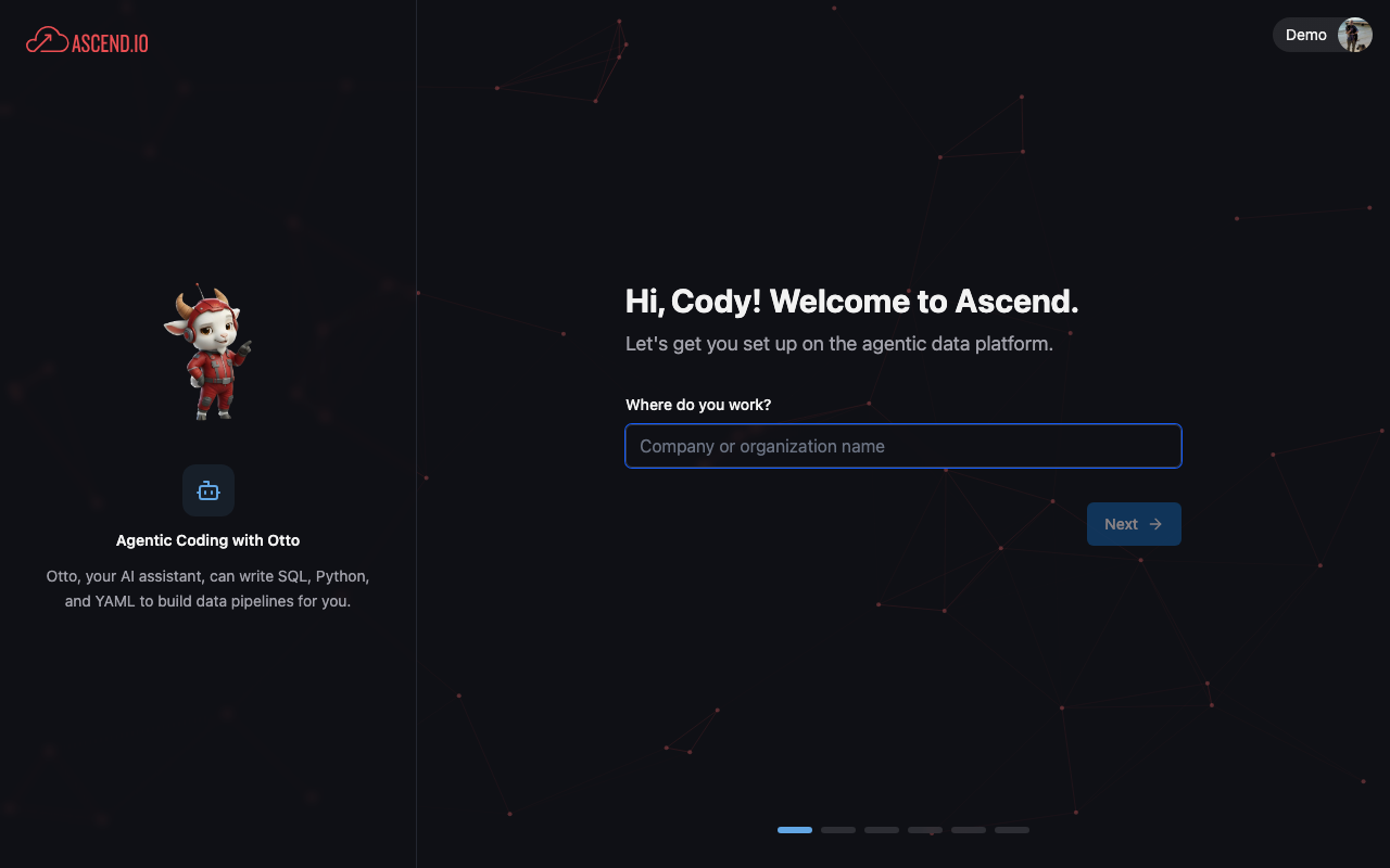 Onboarding — company
