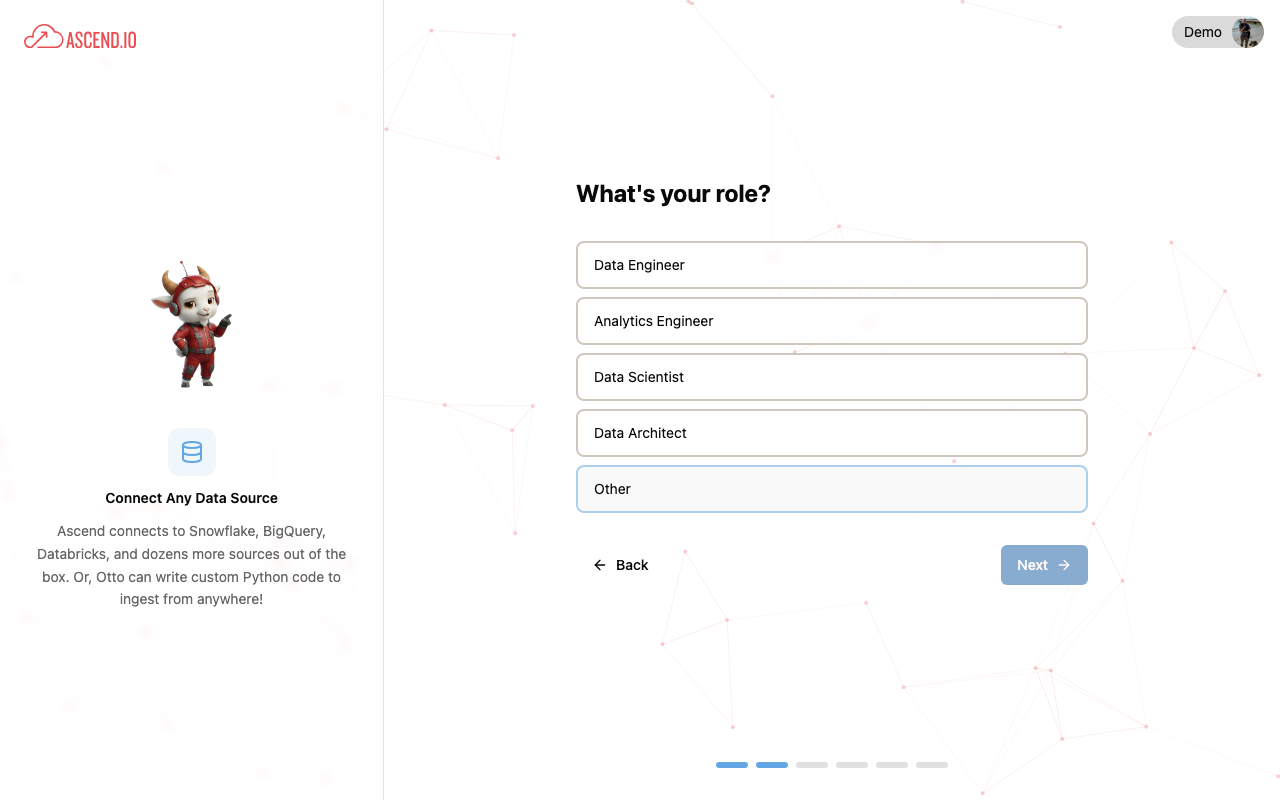 Onboarding — role