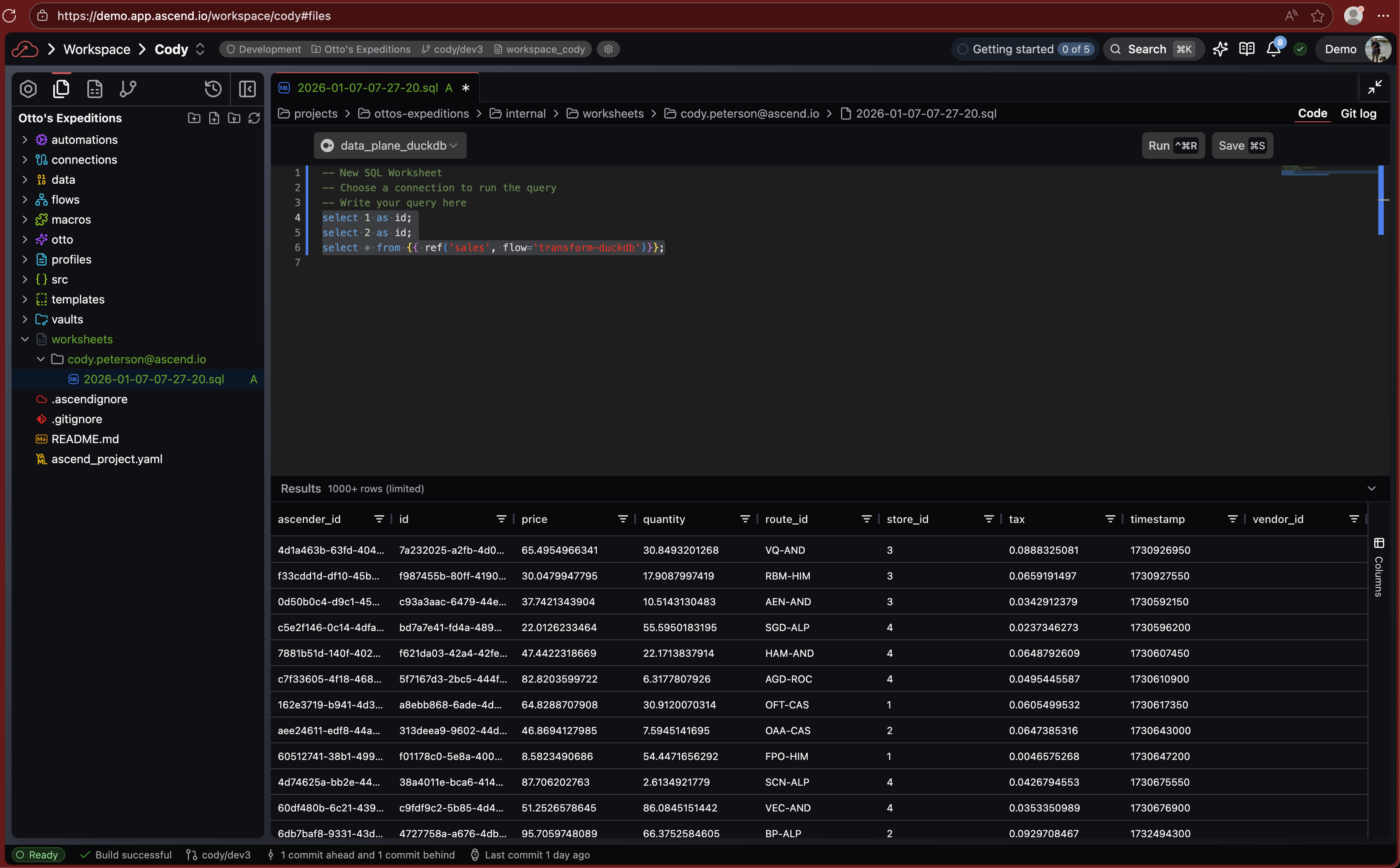 Run multiple queries