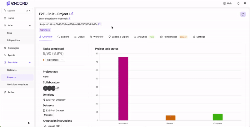 Monitor Annotator Performance