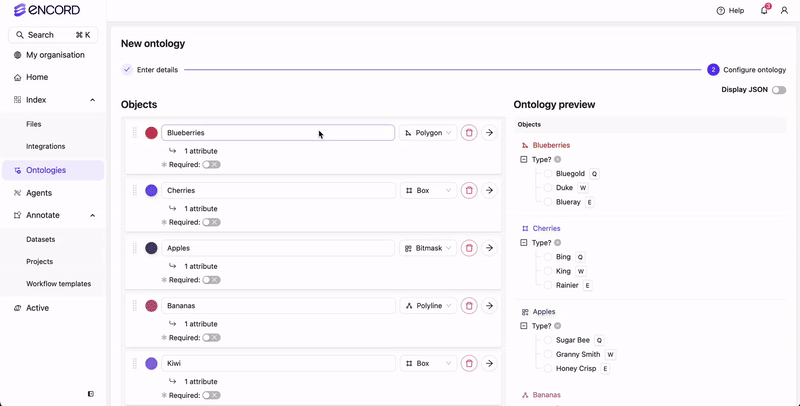 Create Classifications