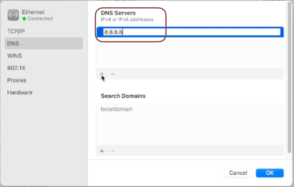 DNS issue
