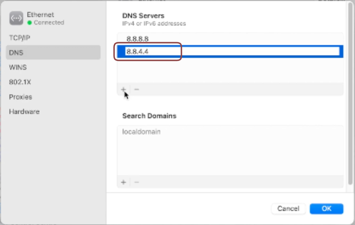 DNS issue
