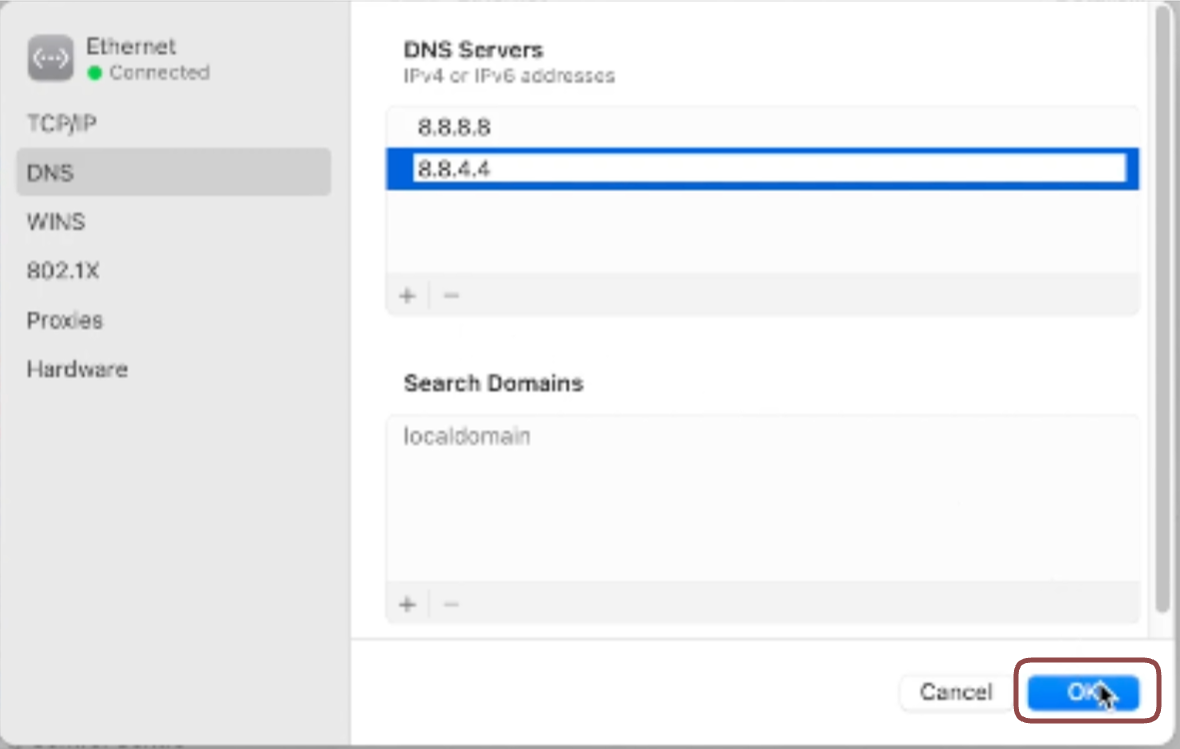 DNS issue