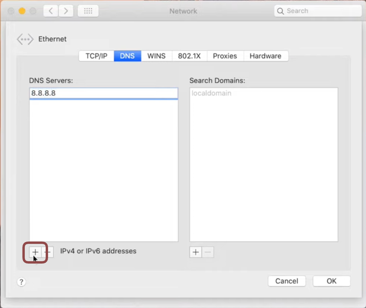 DNS issue