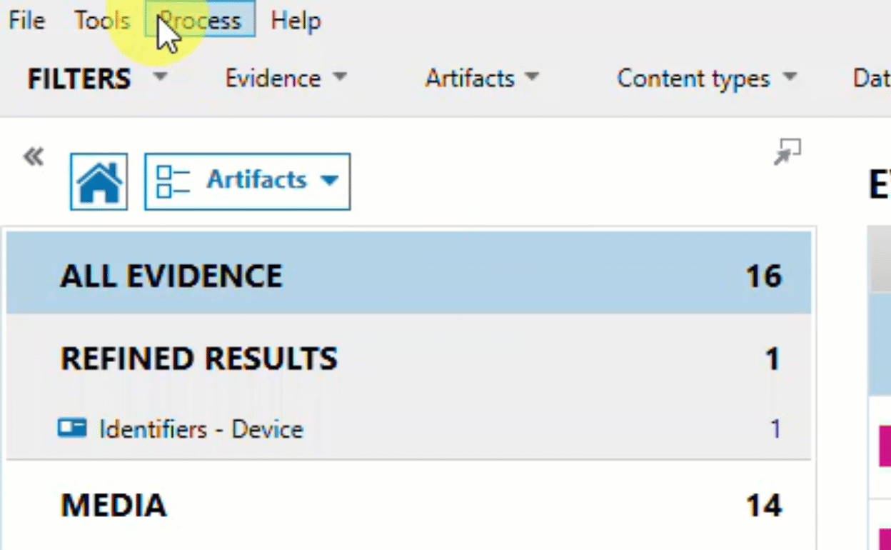 Case search