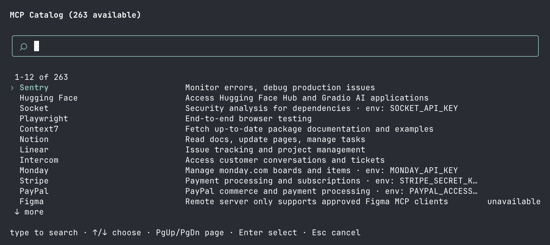 Backboard R-CLI MCP manager
