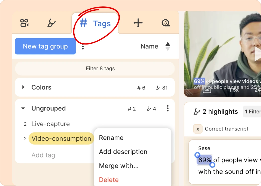 accessing tags in Reduct