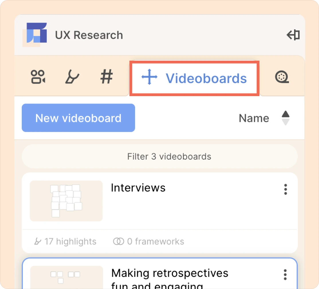 accessing the videoboard in Reduct