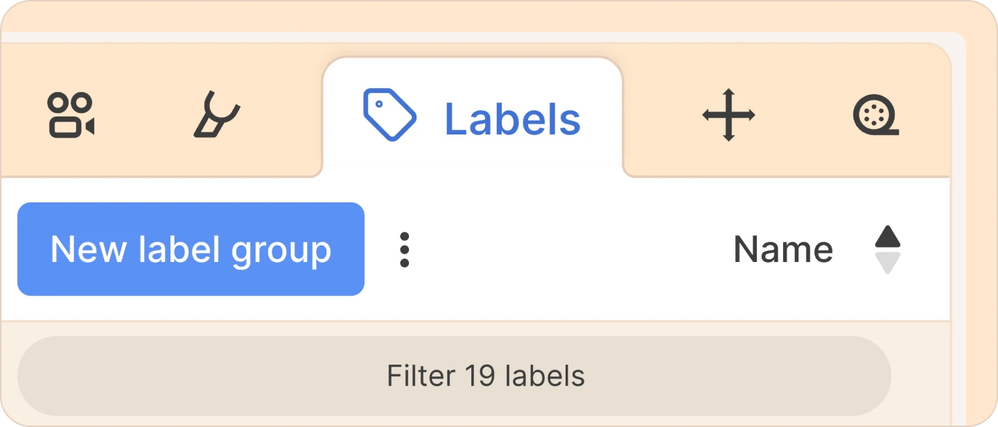 adding a filter to the label in Reduct
