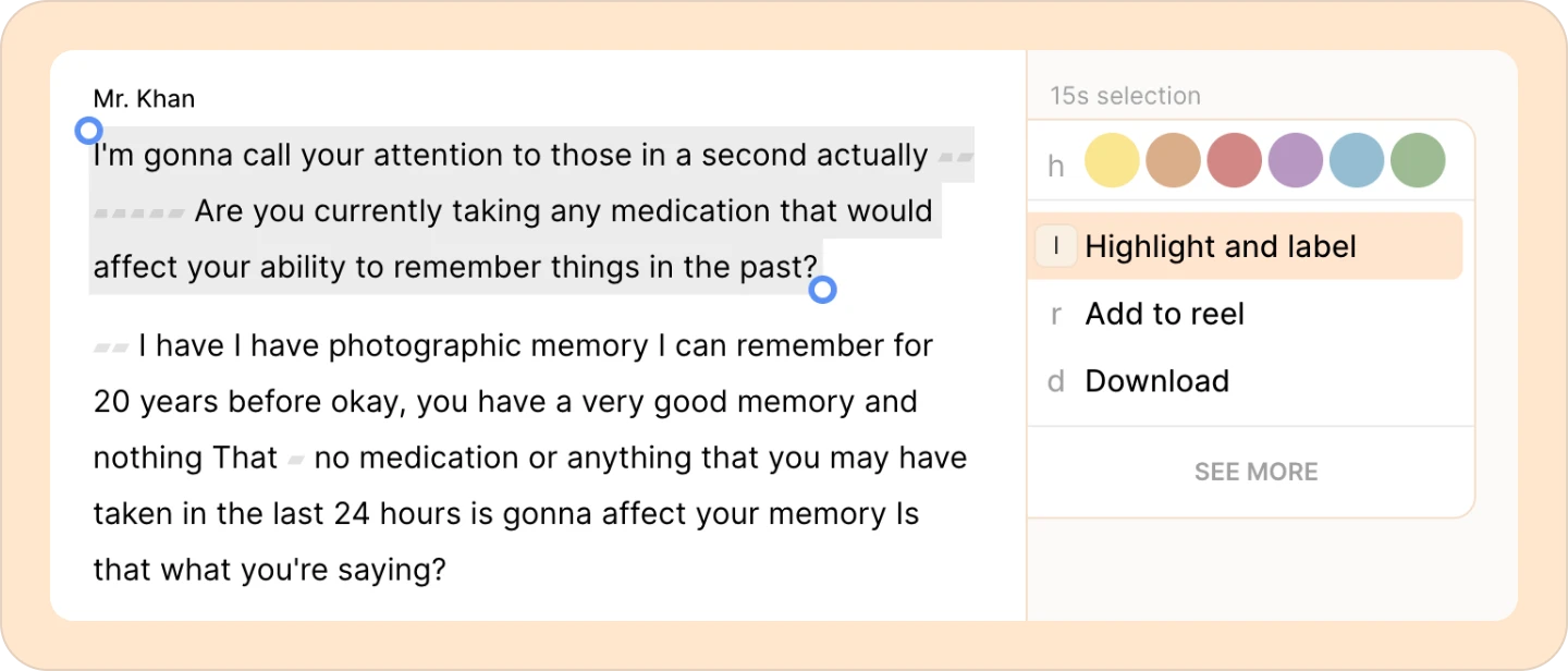 adding a label in Reduct