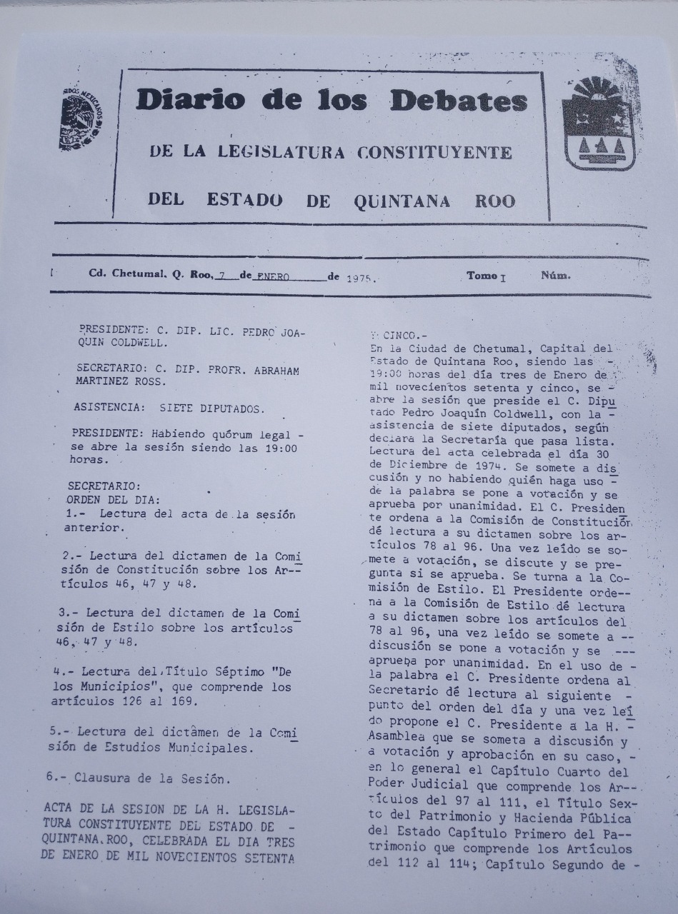 Diario de los Debates 07/ene/1975