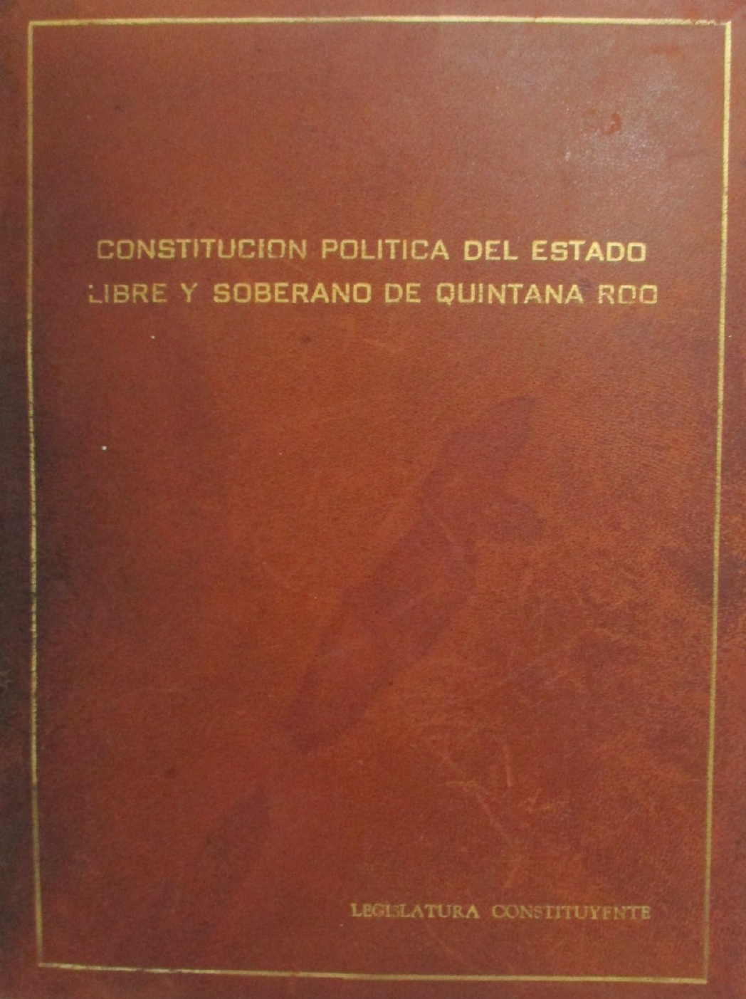 Imagen de la promulgacion de la Constitución del Estado de Quintana Roo