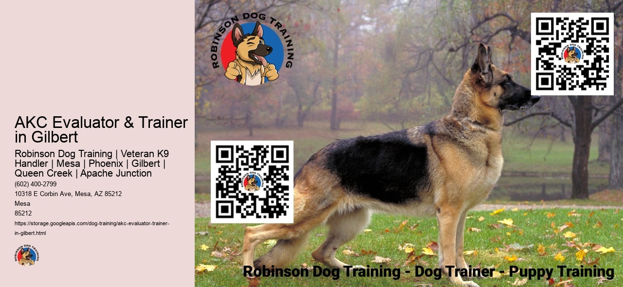 AKC Evaluator & Trainer in Gilbert