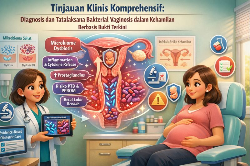 Tinjauan Klinis Komprehensif: Diagnosis dan Tatalaksana Bakterial Vaginosis dalam Kehamilan Berbasis Bukti Terkini thumbnail