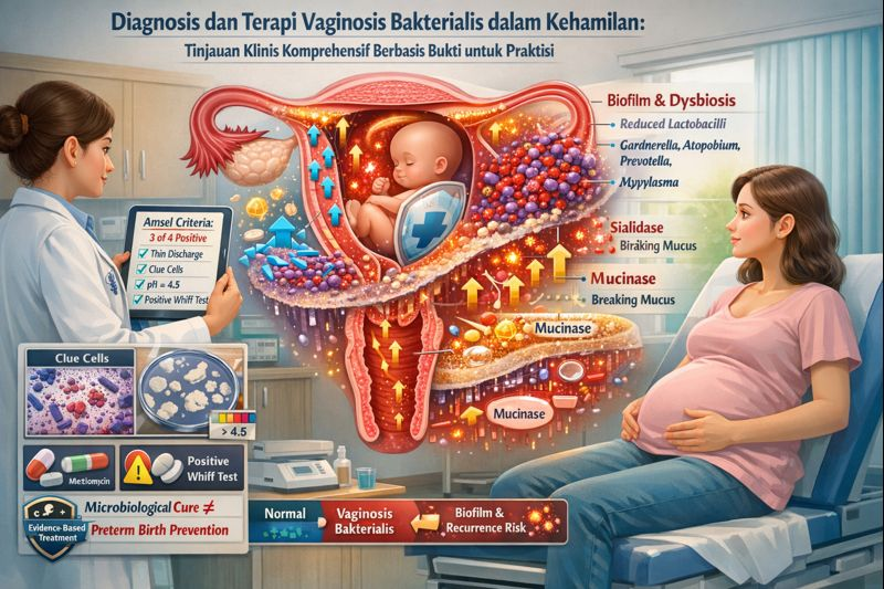 Diagnosis dan Terapi Vaginosis Bakterialis dalam Kehamilan: Tinjauan Klinis Komprehensif Berbasis Bukti untuk Praktisi