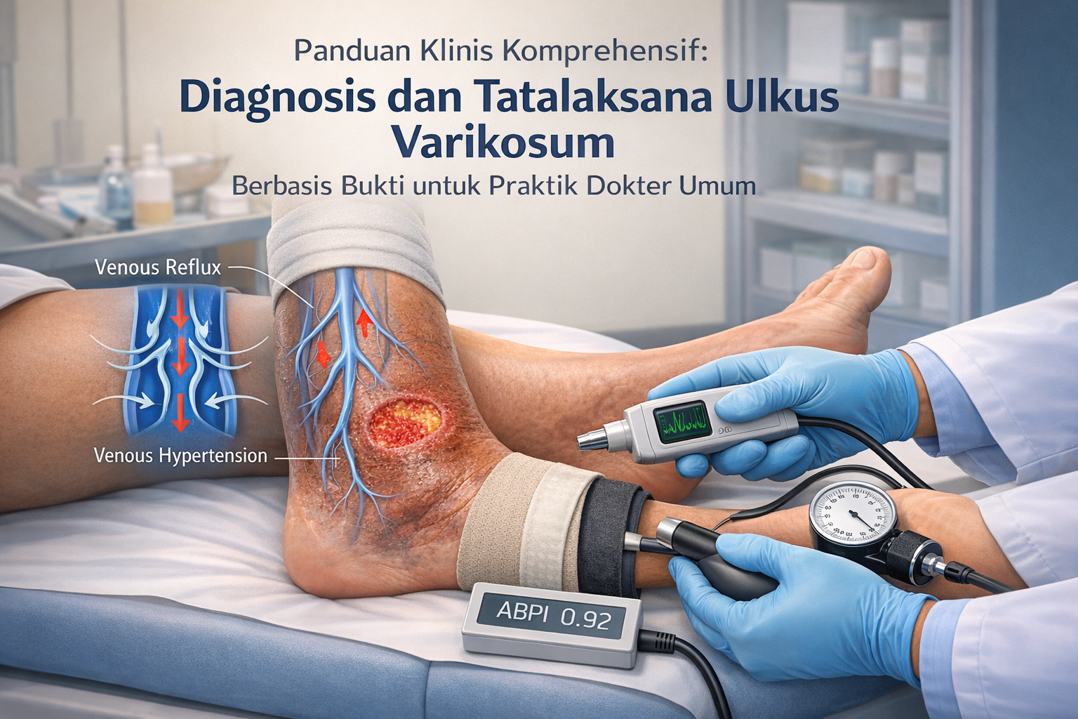 Panduan Klinis Komprehensif: Diagnosis dan Tatalaksana Ulkus Varikosum Berbasis Bukti untuk Praktik Dokter Umum