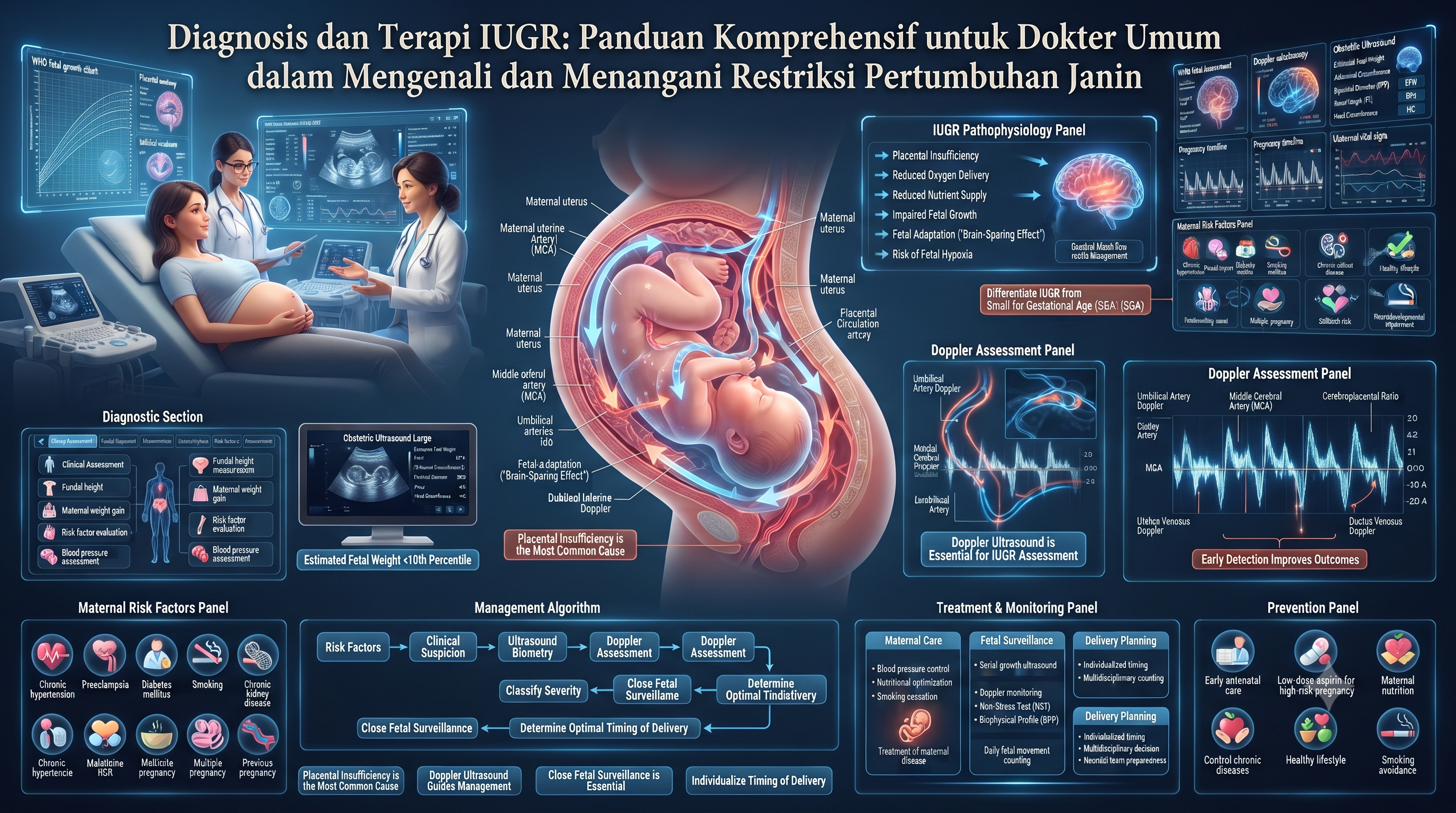 Diagnosis dan Terapi IUGR: Panduan Komprehensif untuk Dokter Umum dalam Mengenali dan Menangani Restriksi Pertumbuhan Janin