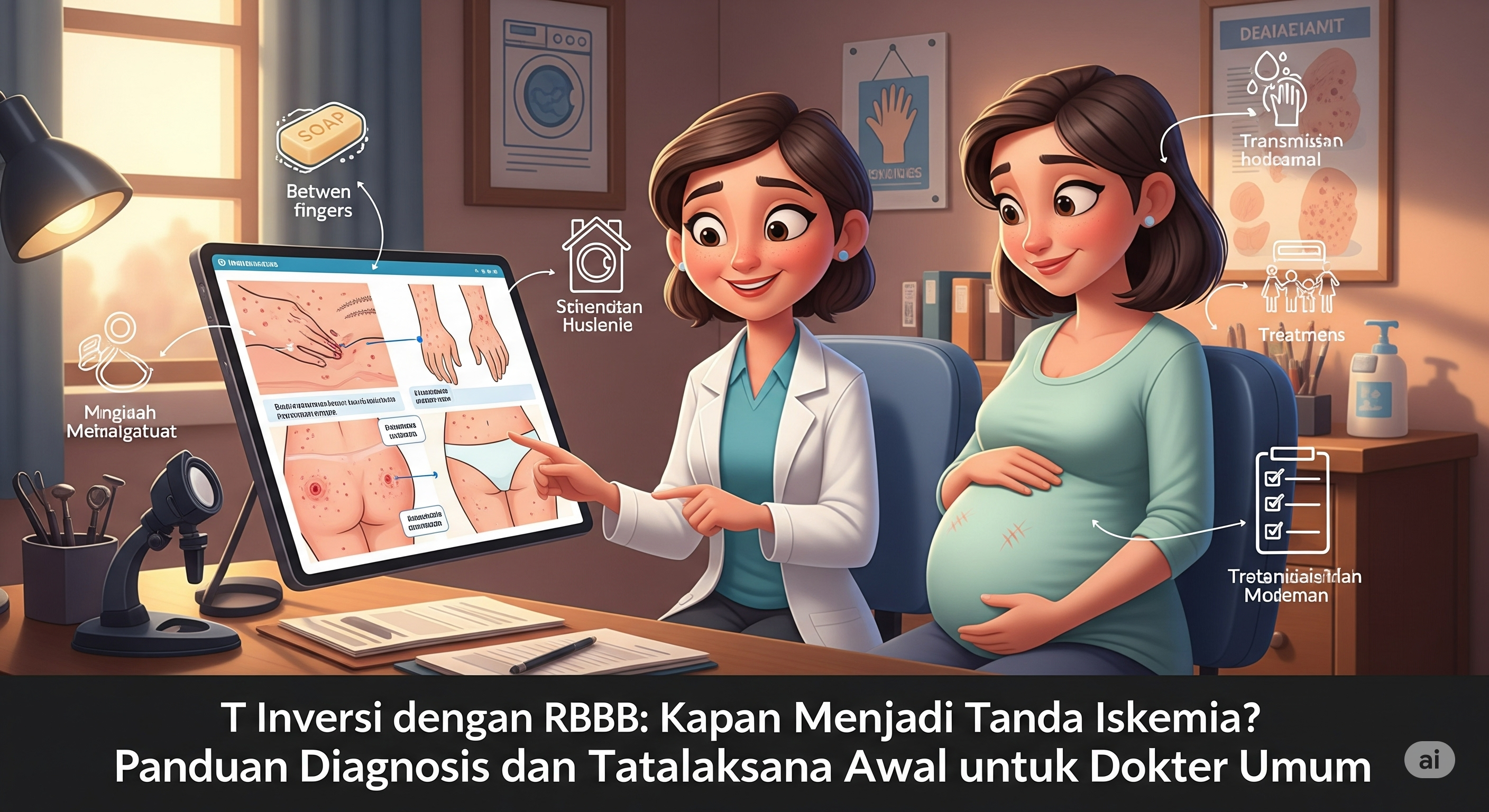 T Inversi dengan RBBB: Kapan Menjadi Tanda Iskemia? Panduan Diagnosis dan Tatalaksana Awal untuk Dokter Umum thumbnail