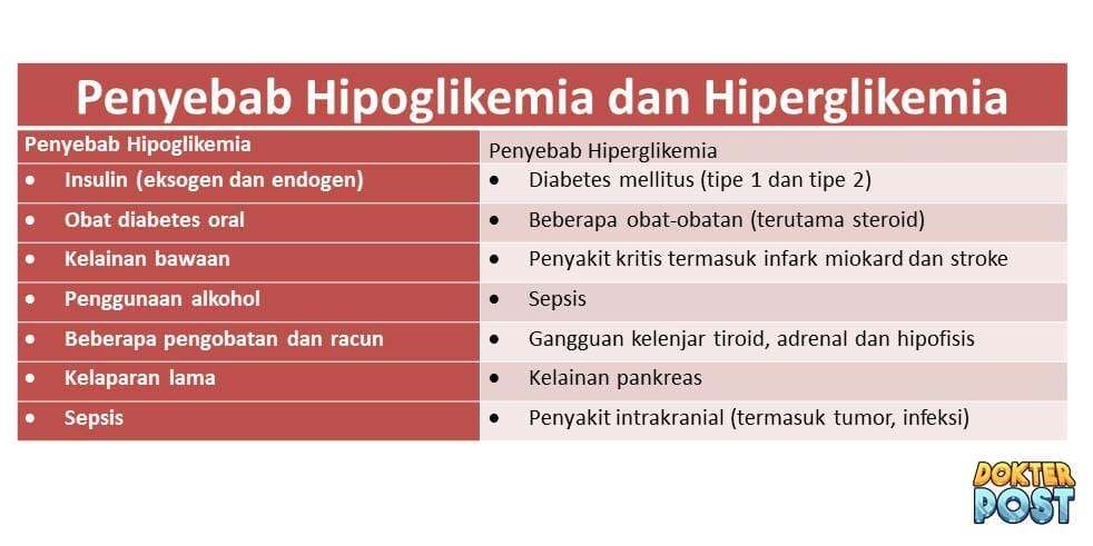 Penyebab Hiperglikemia Hipoglikemia stripalllossy1ssl1