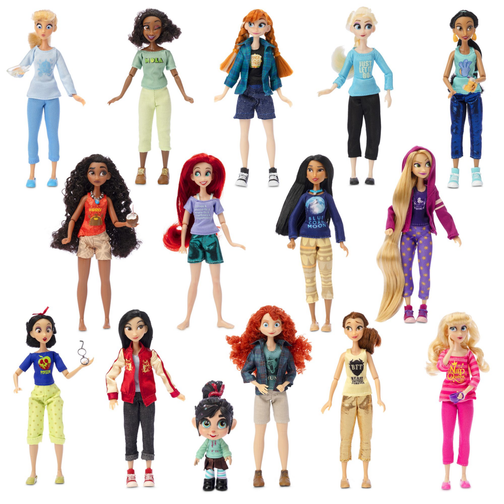 2020 Comfy Princess Mini Doll Set 2