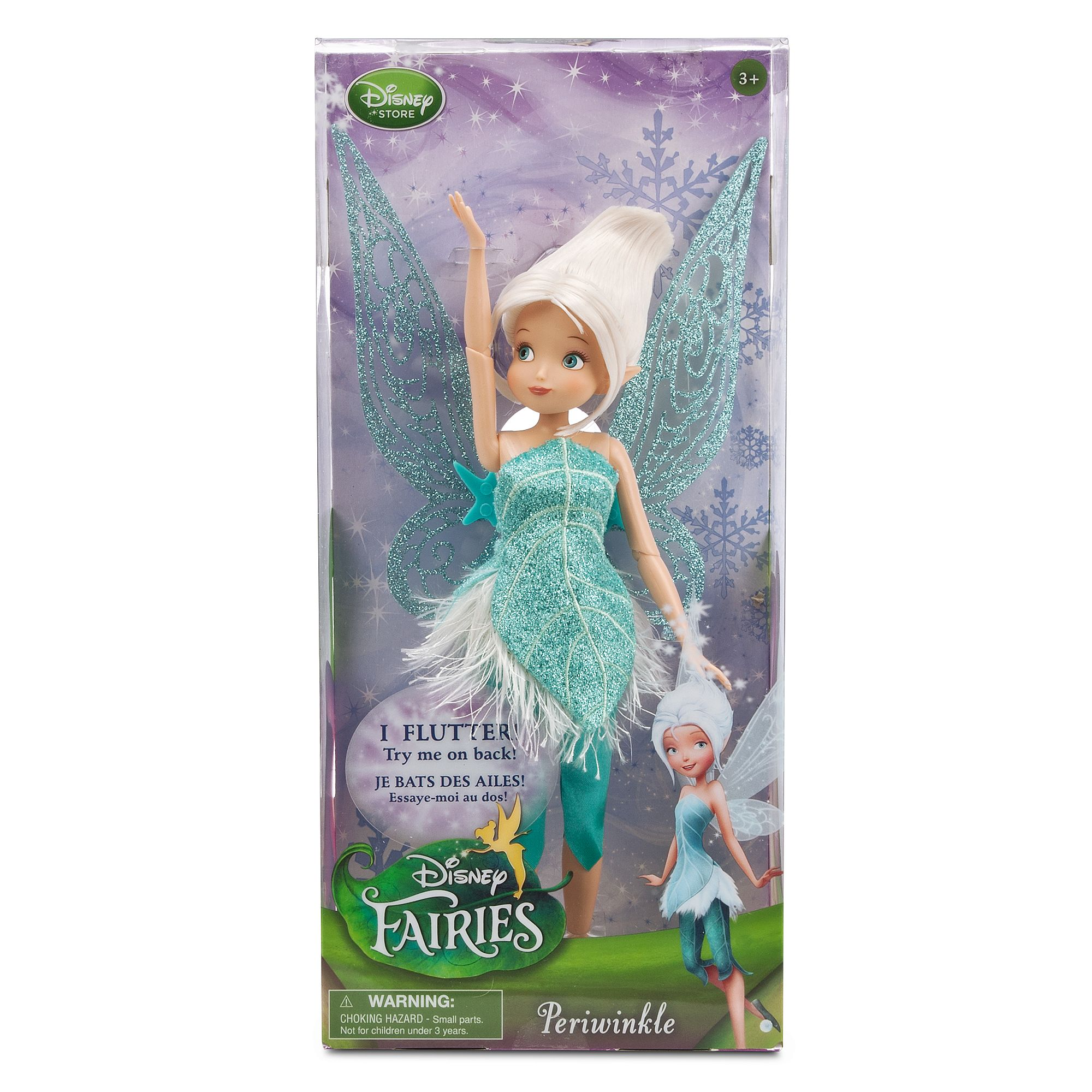 Periwinkle Figure Pvc Disney Fairies Disney Store 2014 Flutter Doll Periwinkle