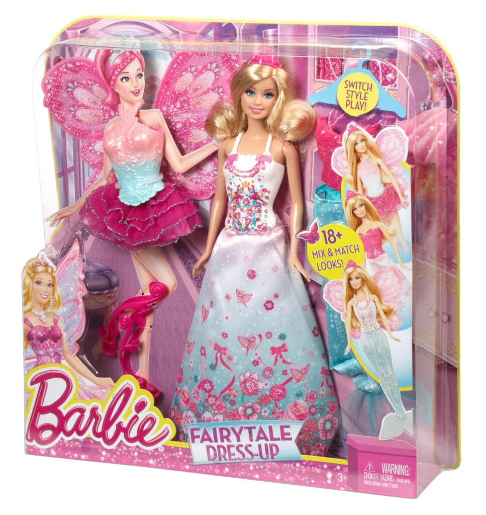 Barbie 2014 Fairytale Mix and Match Dress Up Set - Barbie 2014 Fairytale Mix and Match Dress Up Set -