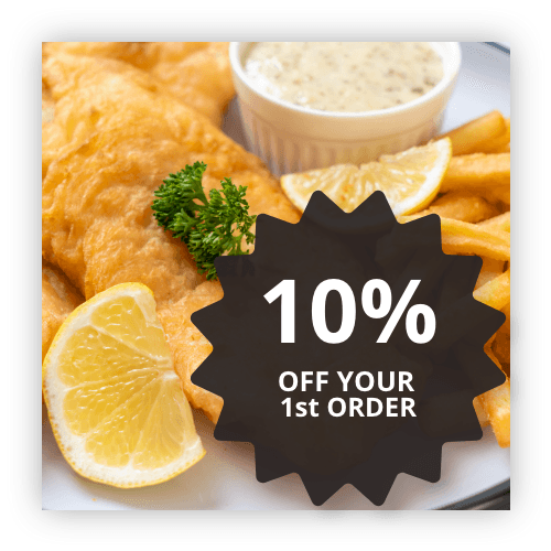 10% off your first order