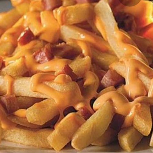 Batata frita com cheddar