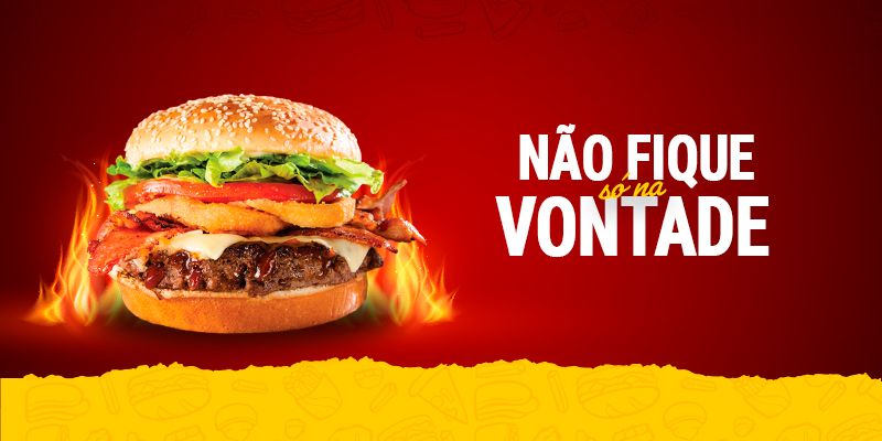 Domingo é de combo completo com lanche, batata e bebida na