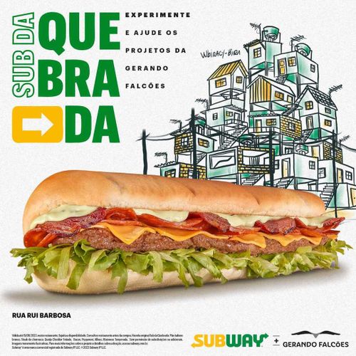 Subway em Fortaleza - ScrapBi