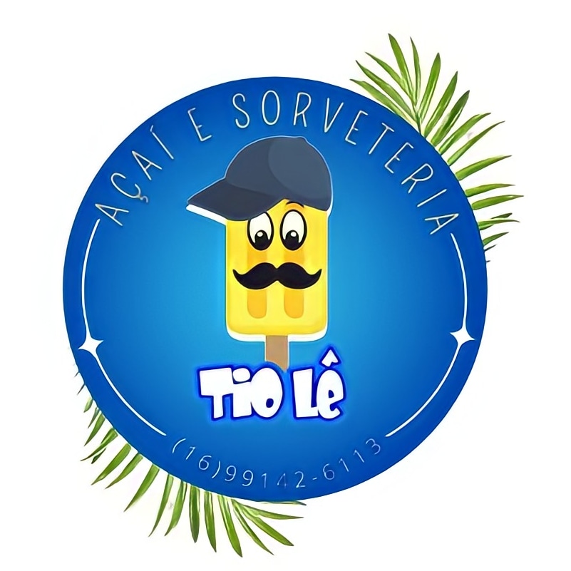 Logo Sorveteria e Açaí Tio Lê