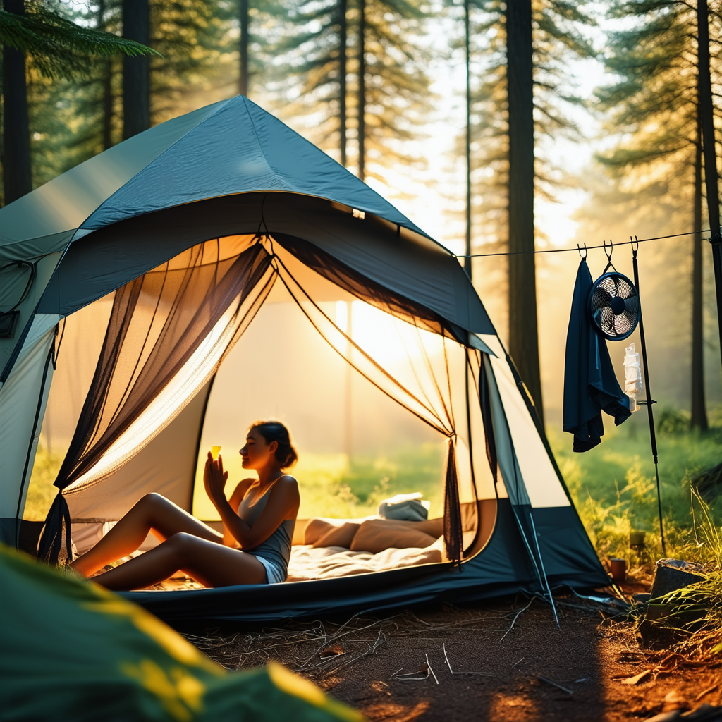 How to Beat Humidity While Tent Camping
