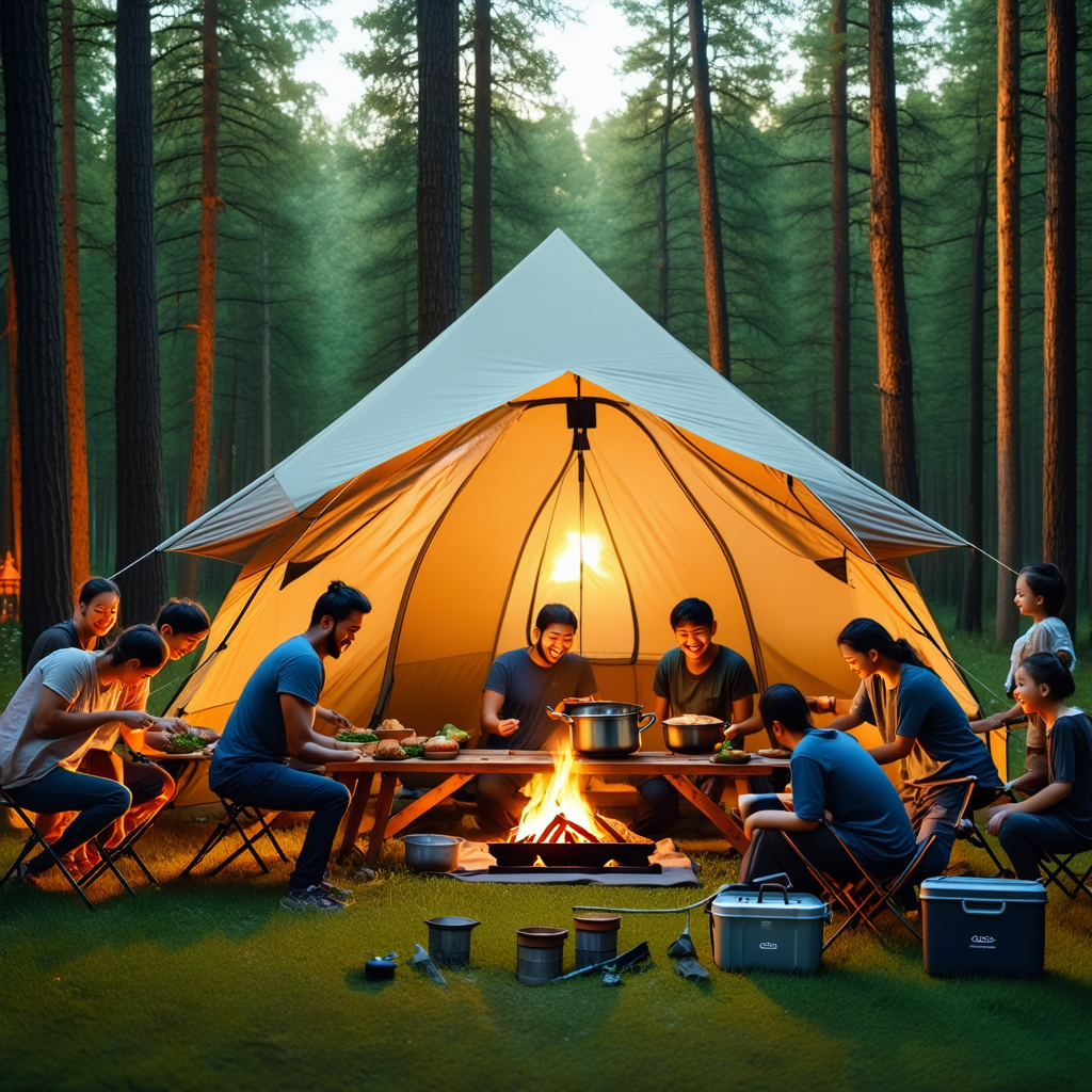 How to Plan a Group Tent Camping Trip