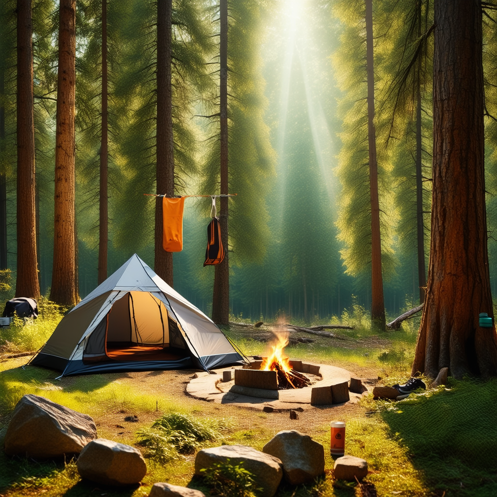 Camping in Forests: Tips for a Safe Stay