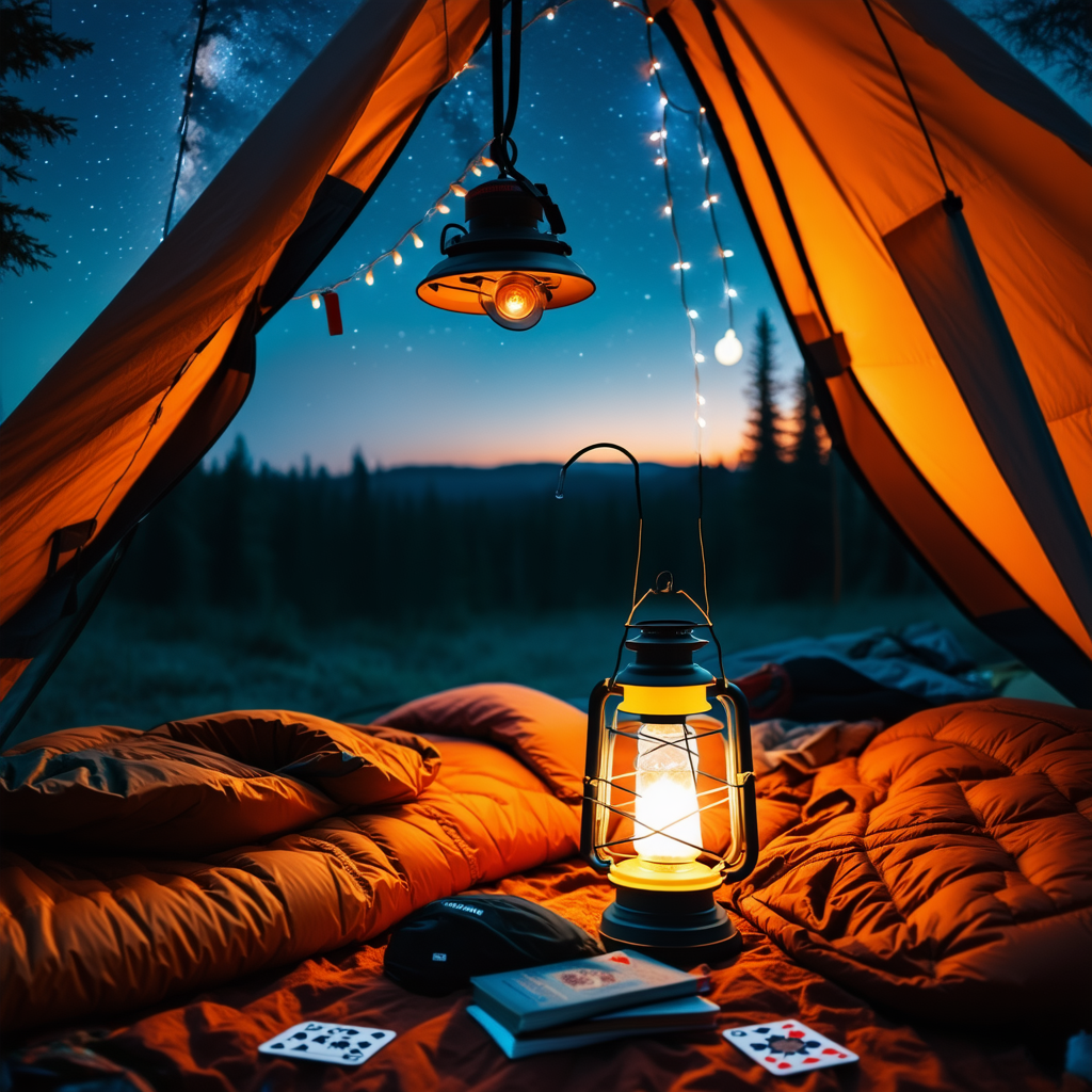 Tent Lighting Tips for Cozy Campsites