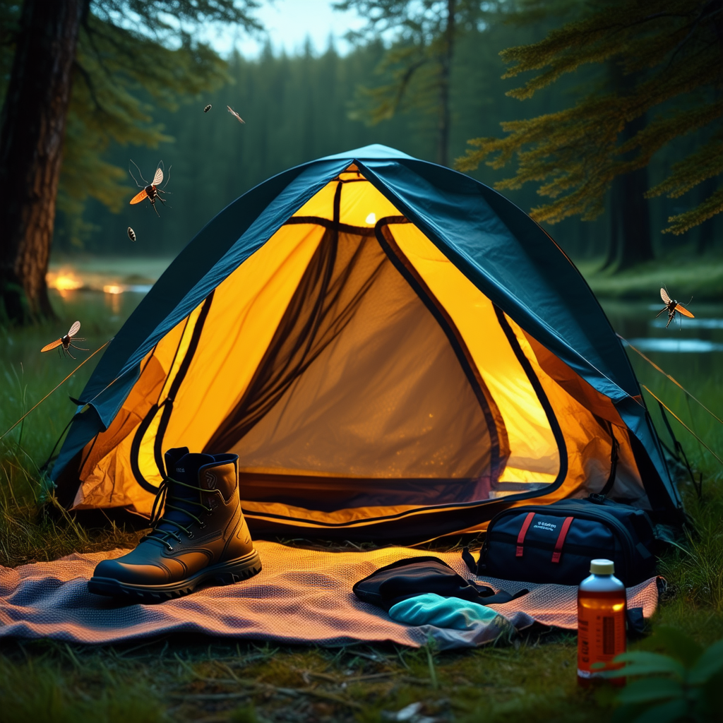 How to Stay Bug-Free While Tent Camping