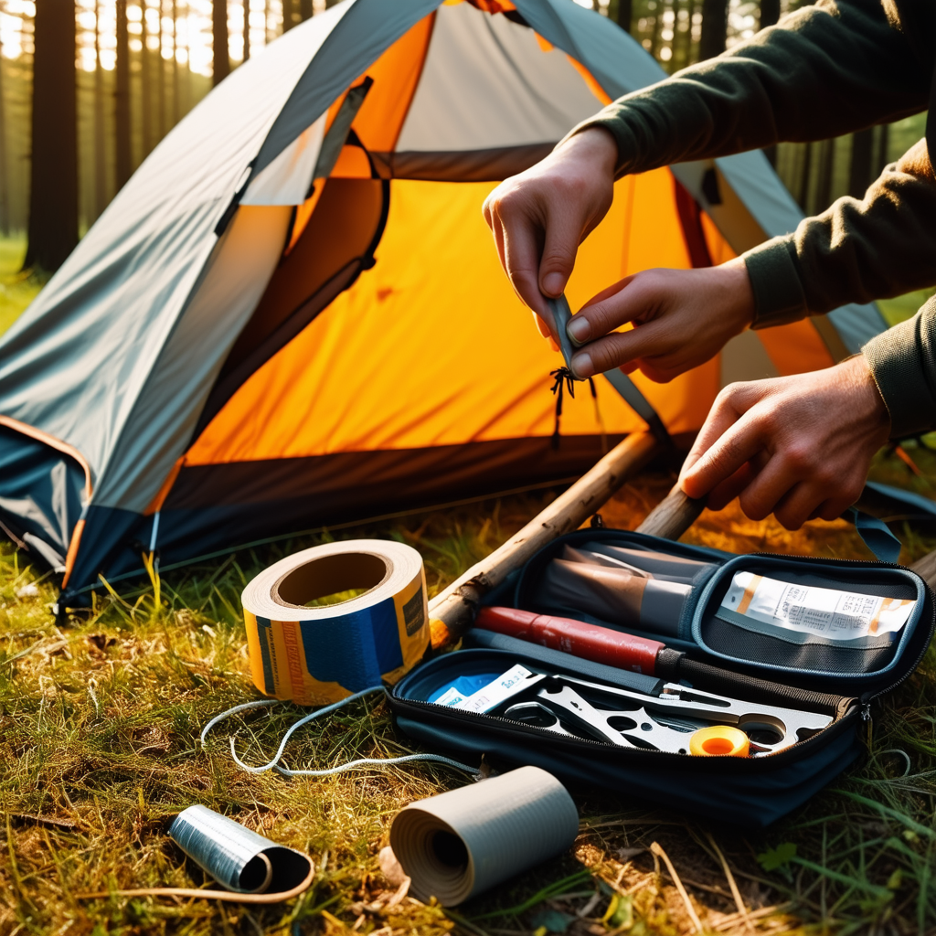 How to Repair Your Tent in the Field