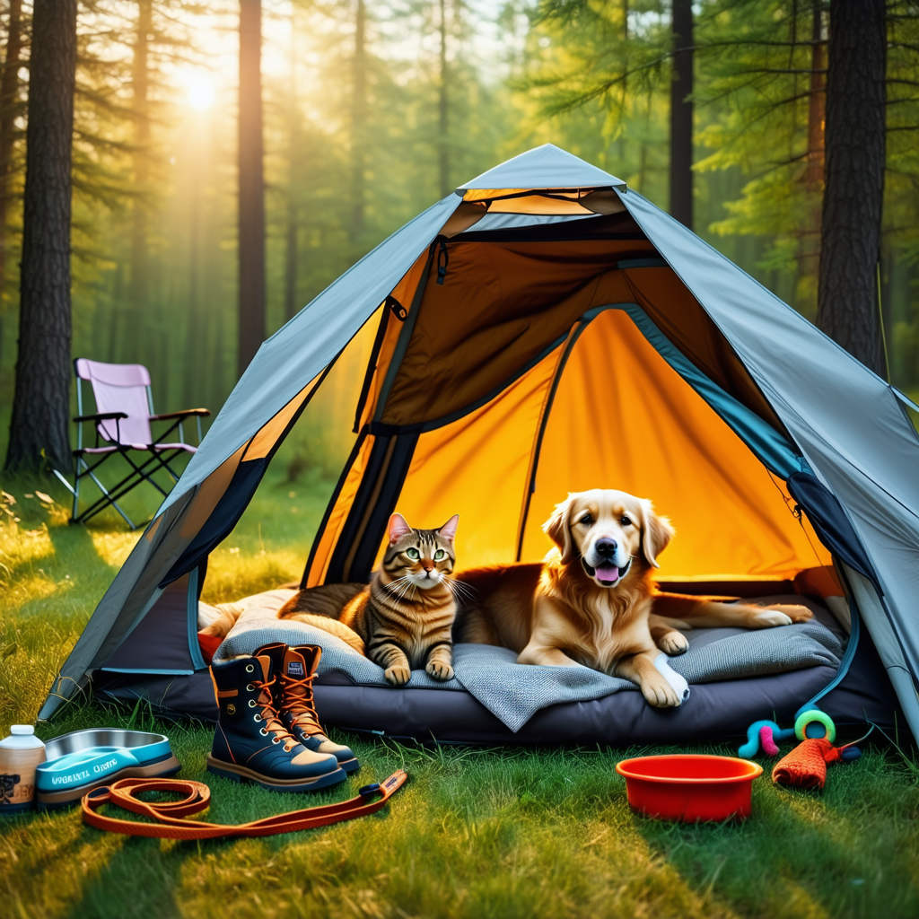 Tent Camping with Pets: A How-To Guide