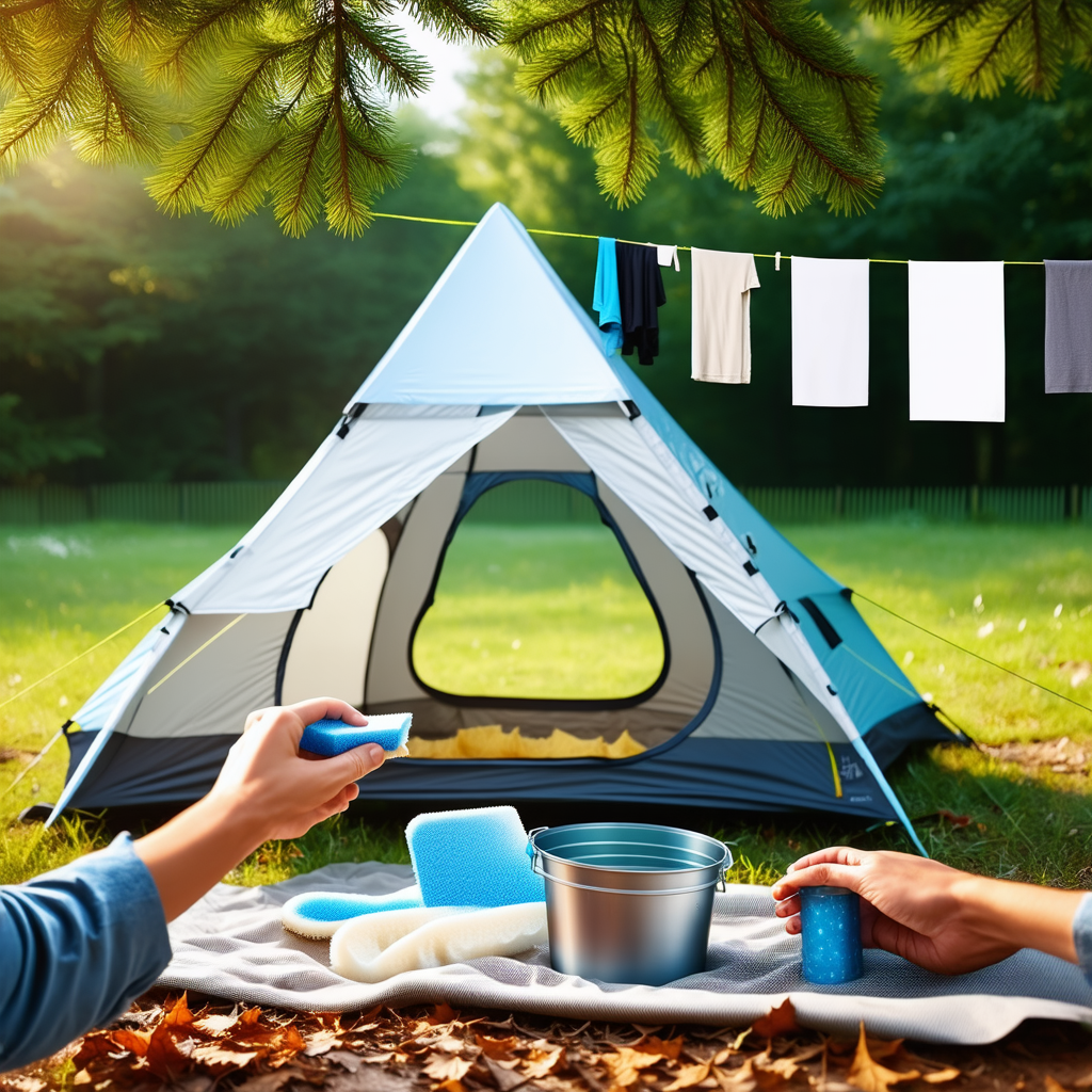 Tent Cleaning Tips for a Fresh Start