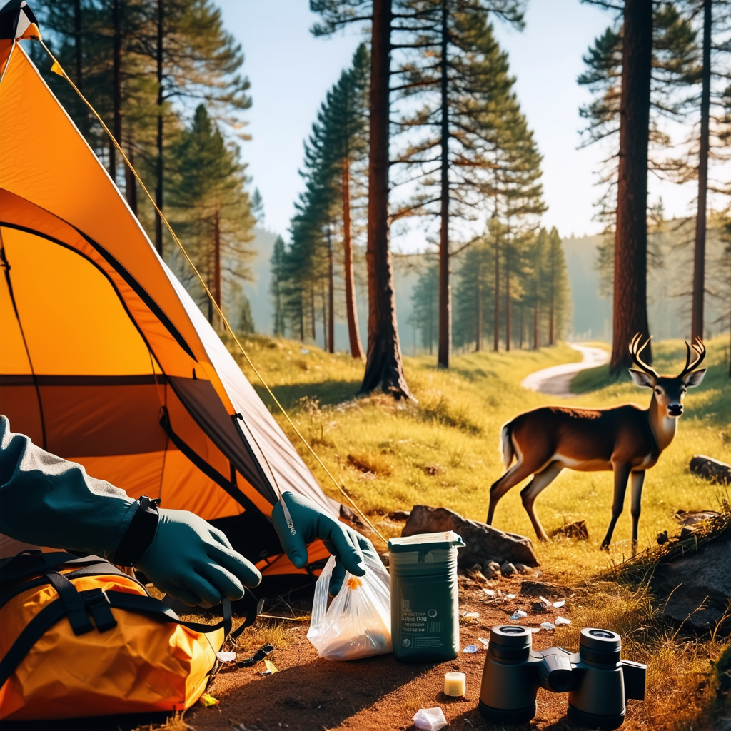 Leave No Trace: Responsible Tent Camping Habits