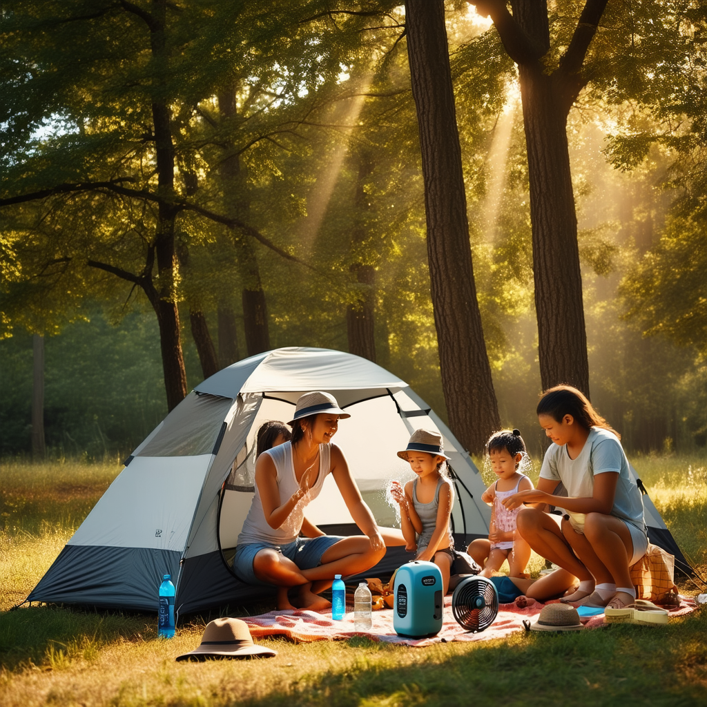 How to Master Tent Camping in Hot Weather