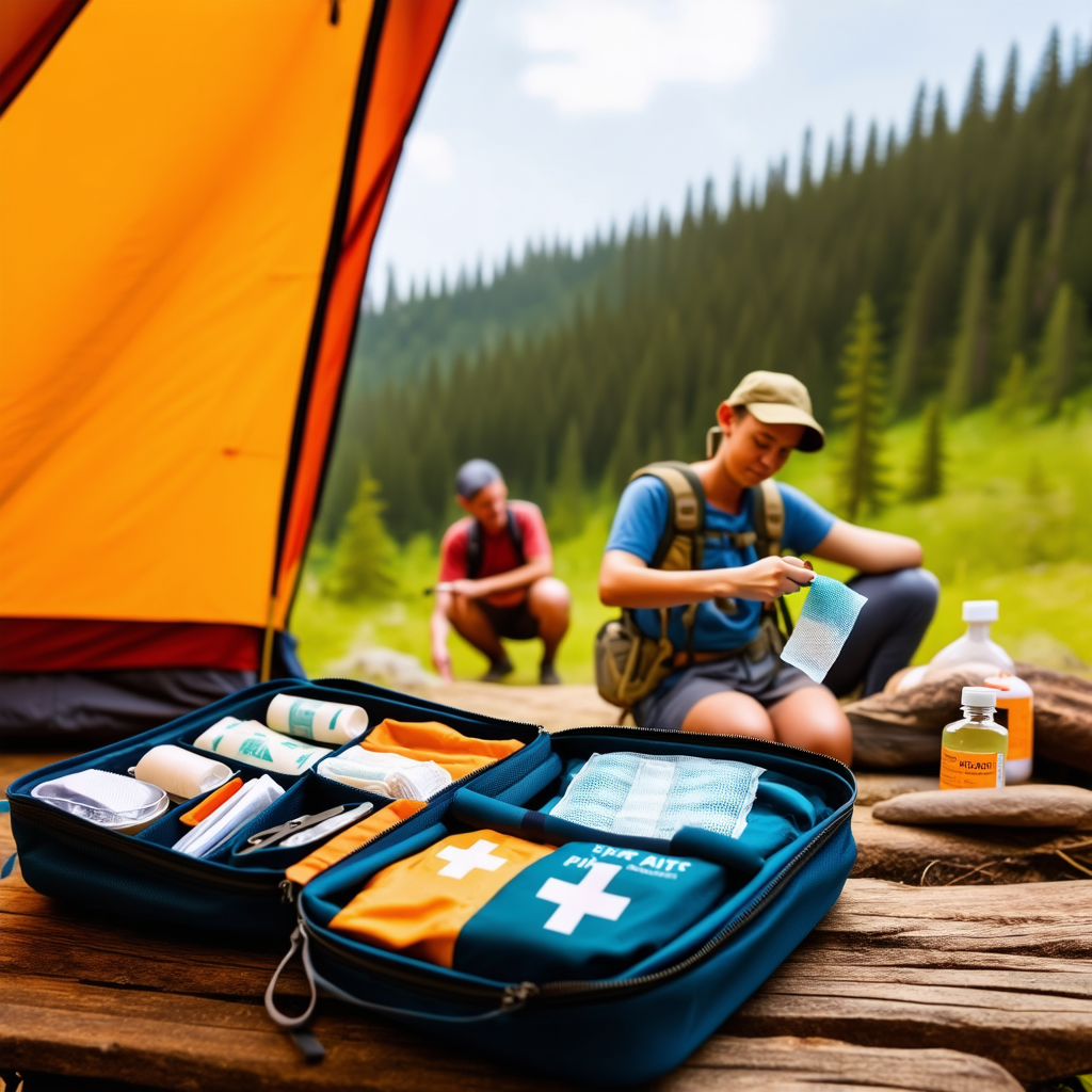 First Aid Essentials for Tent Campers
