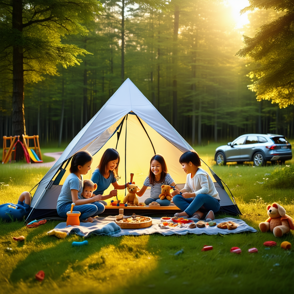 Tent Camping for Families with Kids