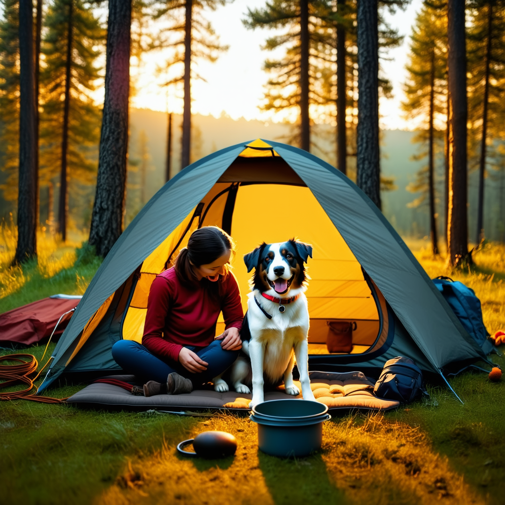 Tent Camping with Your Dog: Tips for Success